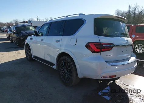 2024 Infiniti Qx80 Sensory Awd z USA, uszkodzony, nr VIN JN8AZ2BE3R9327519